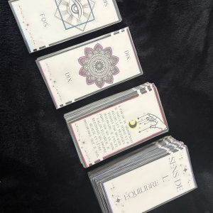 Cartes à piger murmures du Corps